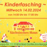 Kinderfasching im Sächsischen Haus